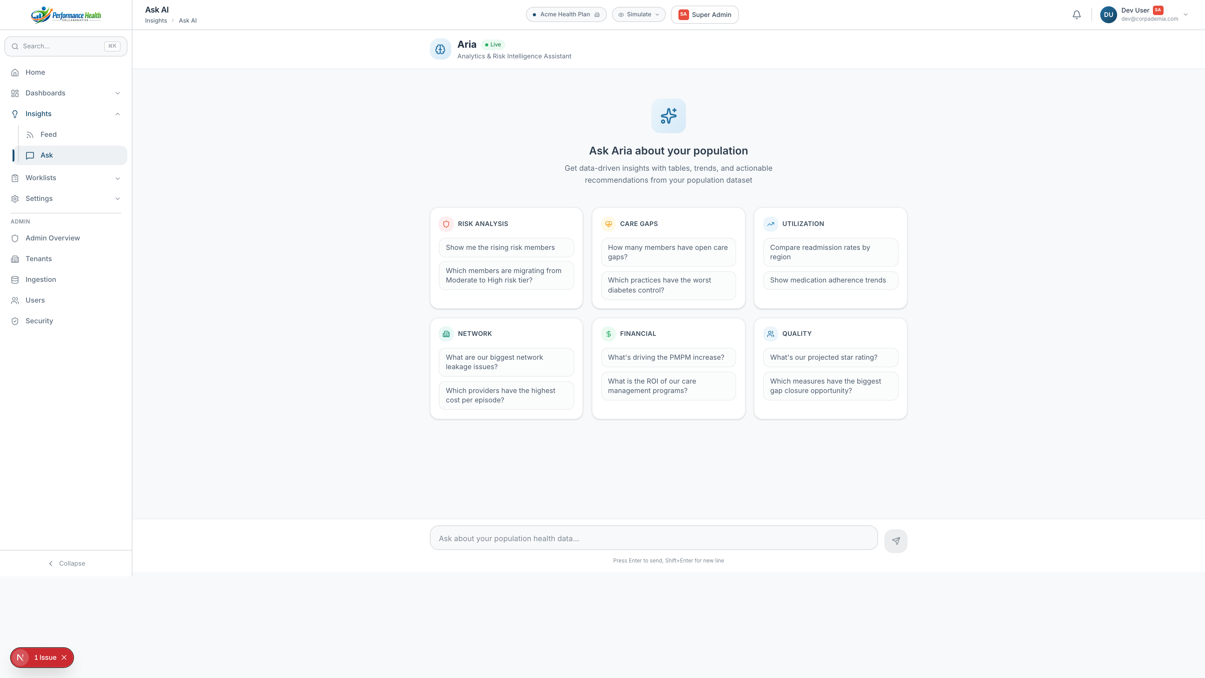 Natural Language Q&A Interface